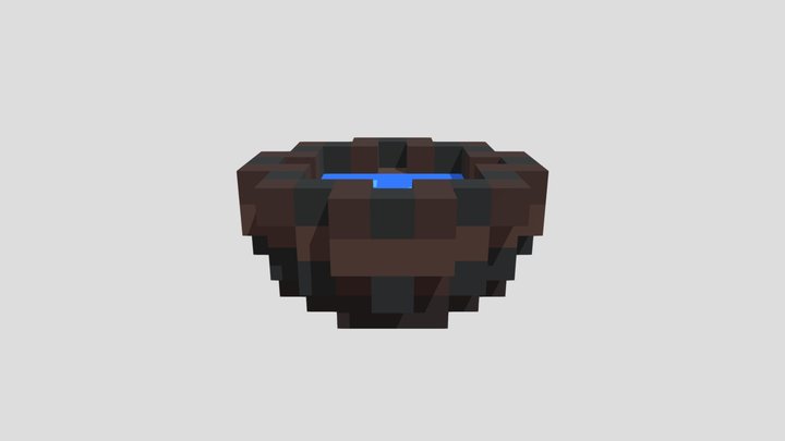 Water Basin - Voxel 32x32 – Kostenloses 3D-Modell STL