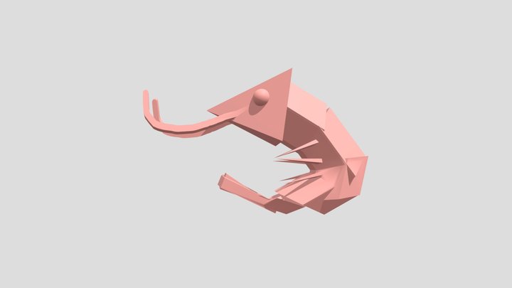 shrimp 3D Model