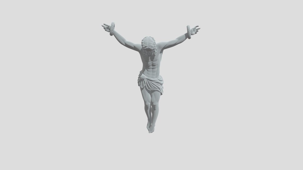 Crucifixion Statue Silhouette