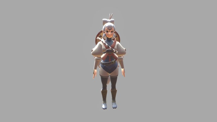 Impa- Legend of Zelda: Age of Calamity 3D Model