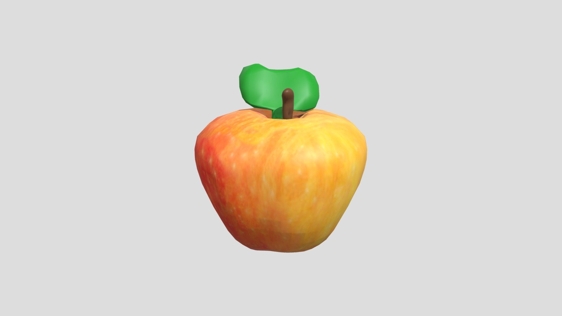 Apple-for Export - 3d Model By Emma Dt [399094a] - Sketchfab