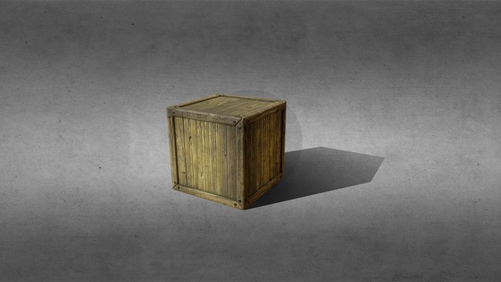 Crate – Free 3D Model STL