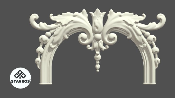 Stavros Molding Overlay 3D Model