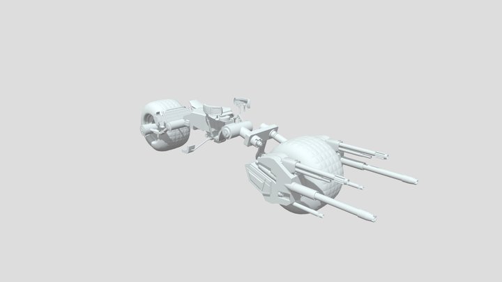 BatPod 3D Model