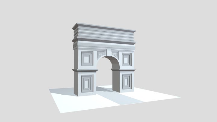 Arche - Low Poly Model 3D Model