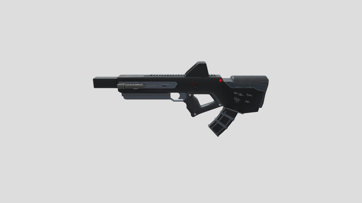 FMP Gun 3D Model