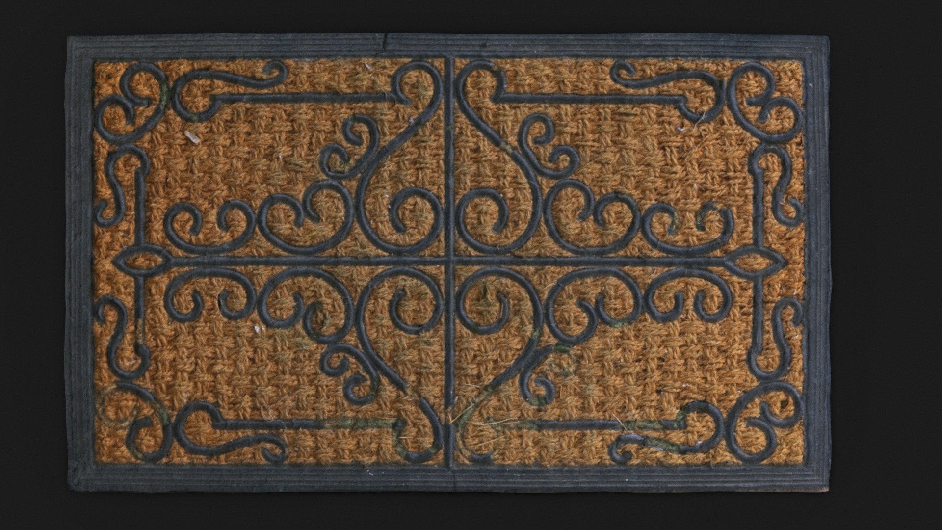 Doormat with beautiful design - Scanned - Free - Download Free 3D model ...
