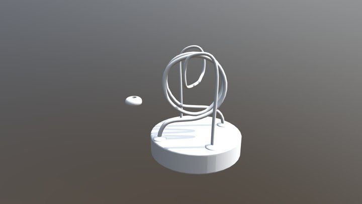 Wire Bead Toy 3D Model