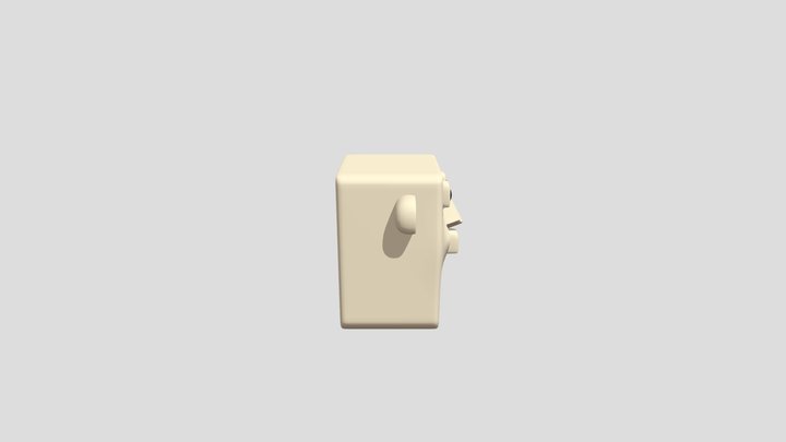Jon Mud A A Butter Block 3D Model