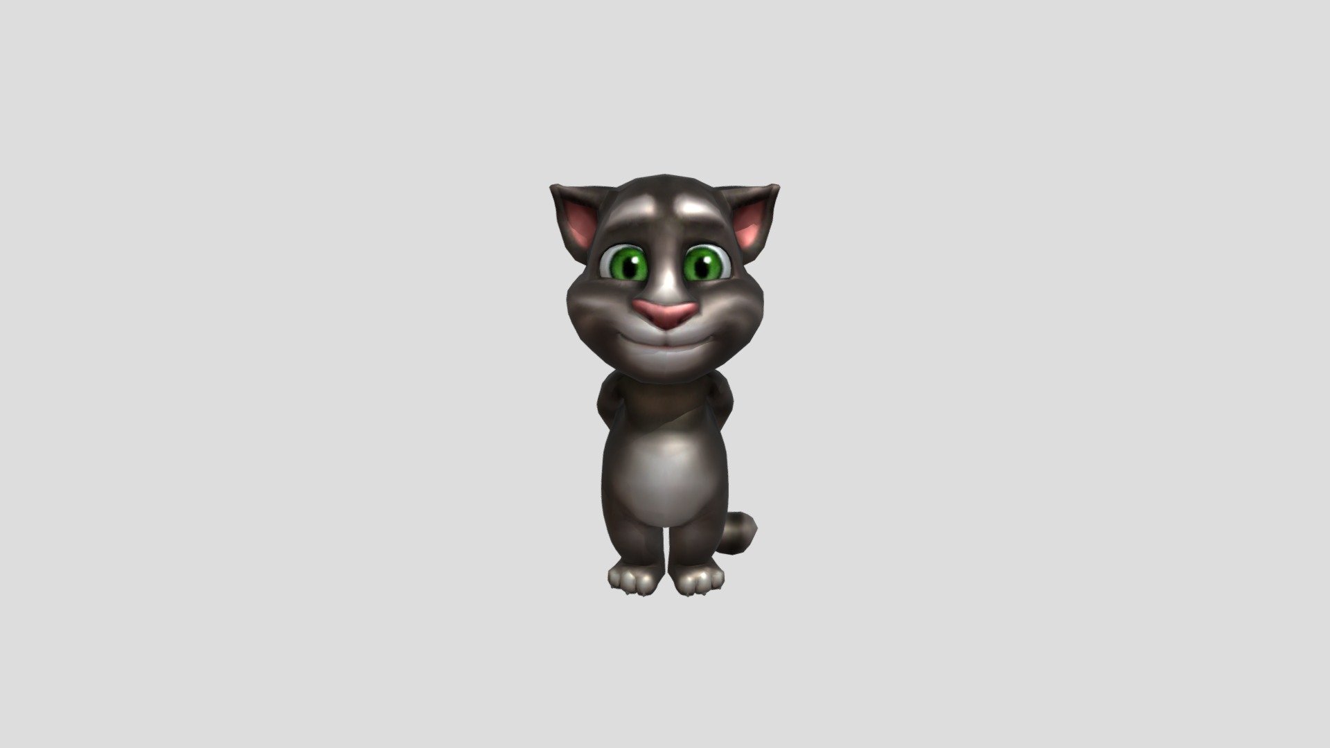 Medium Talking Tom IOS 1.0 - Download Free 3D model by fabyfaby1821 ...