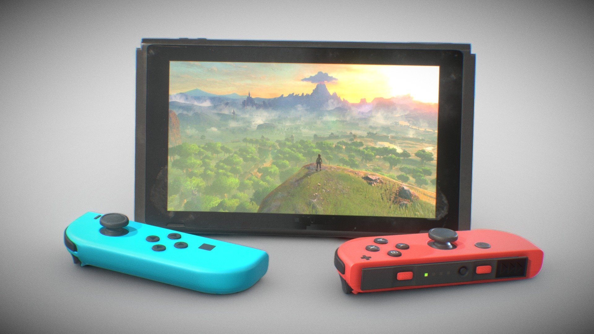Worn Nintendo Switch (Low Quality Available)