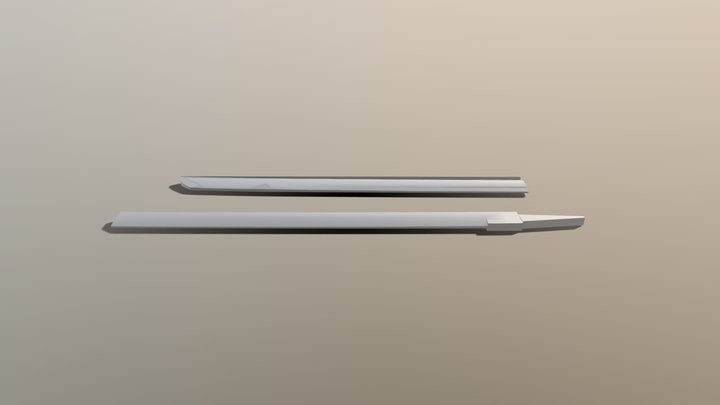 Katana Blade (to scale)