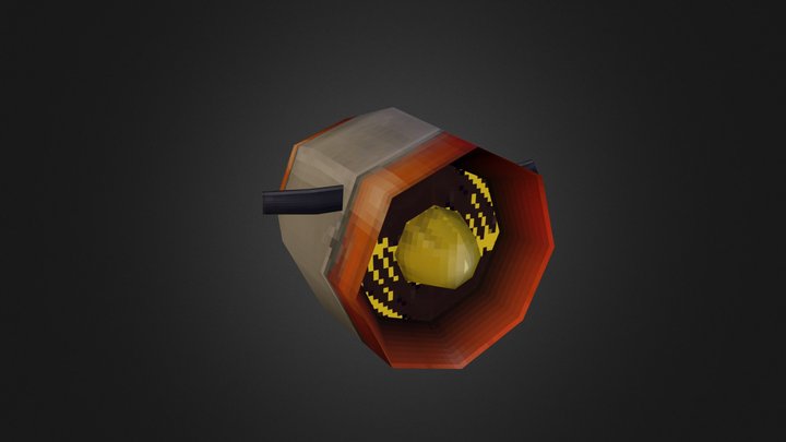 VGRemix Earthworm Jim pocket rocket 3D Model