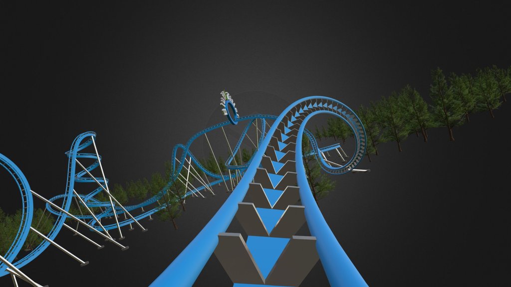 1st person POV roller coaster