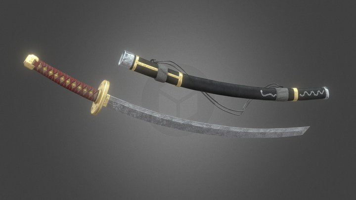 Katana 3D Model