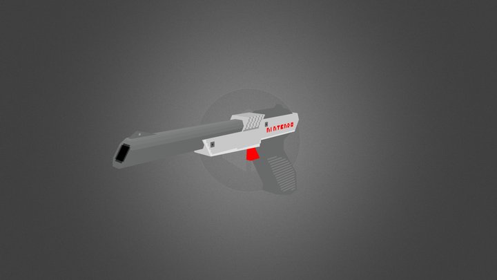 NES Zapper 3D Model