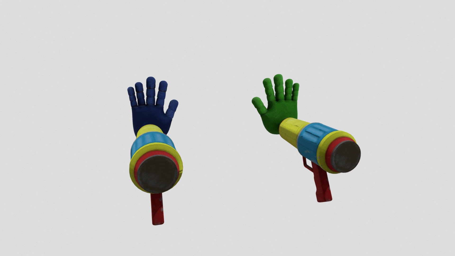 Grab Pack (Green Hand) - 3D model by kirya007e (@kirya007e) [e6a72f7]