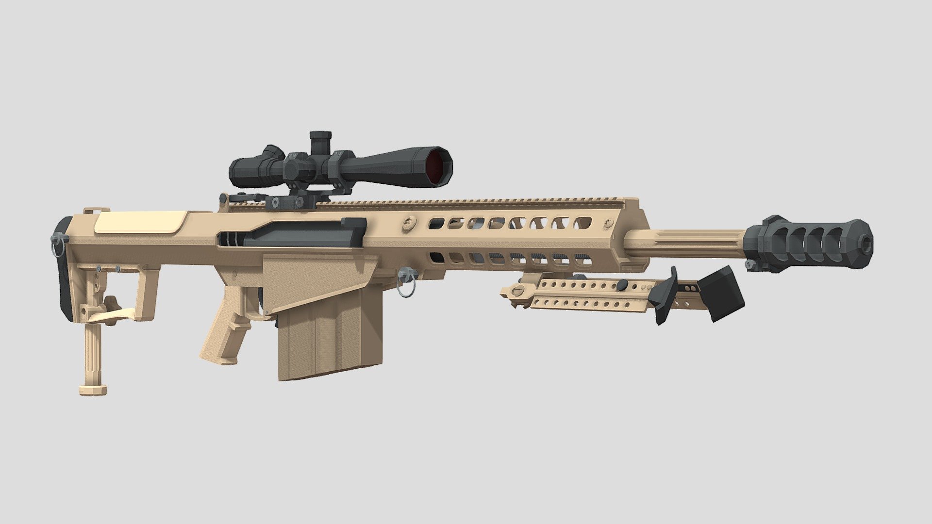 Barrett M107a1 Wallpaper
