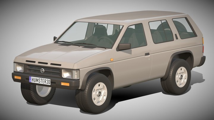 1993 Nissan Terrano 5-Door – Free 3D Model STL