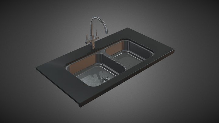 Kitchen sink 3D Model