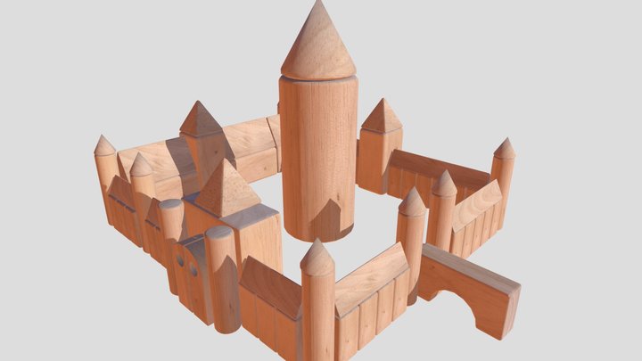 Castle 3D Model
