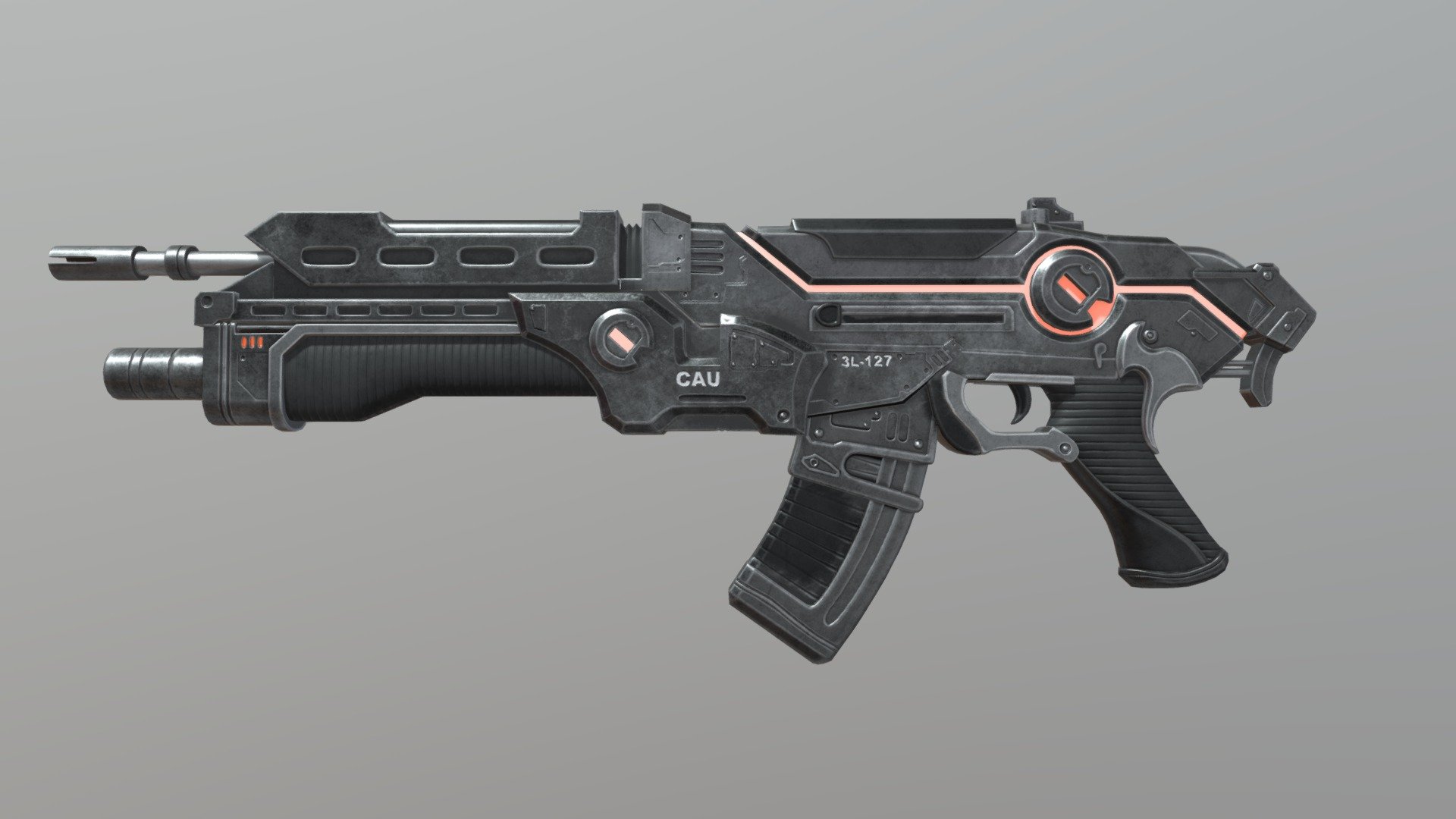 Weapon 4k L A Z Y - Download Free 3D model by godren [3998883] - Sketchfab