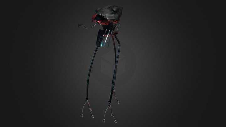 War Of The Worlds inspired tripod 3D Model