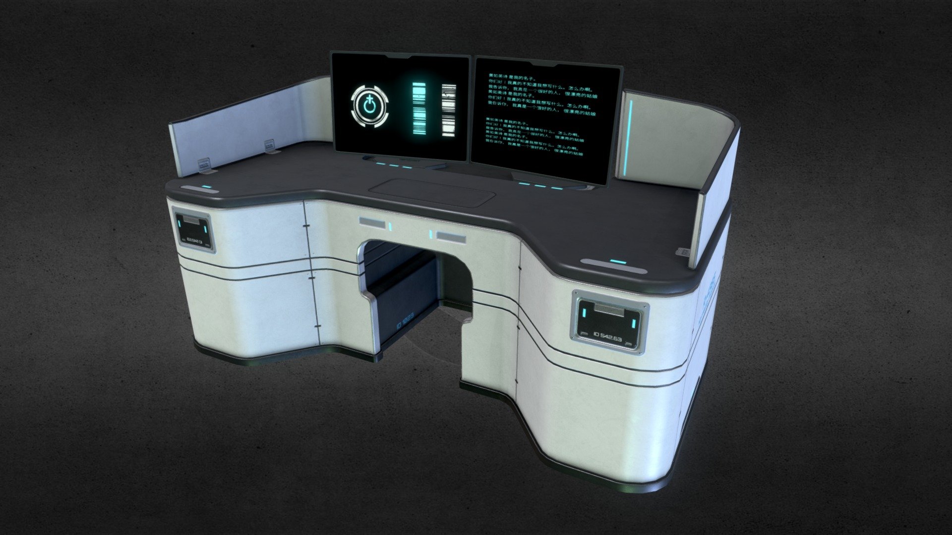 Sci Fi Desk Props Concept Sci Fi Office Sci Fi Props - vrogue.co
