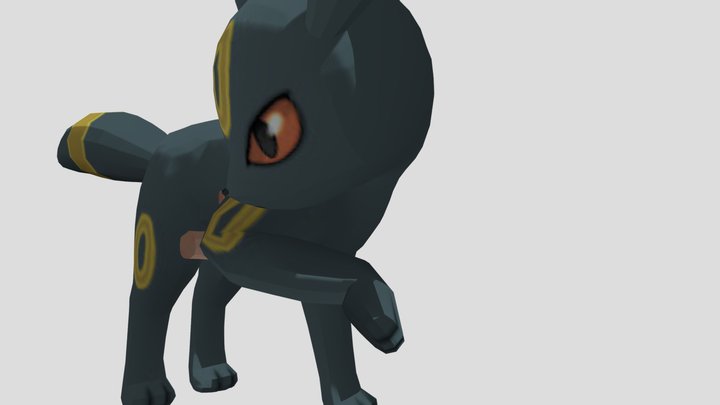 umbreon belly rub – Kostenloses 3D-Modell STL