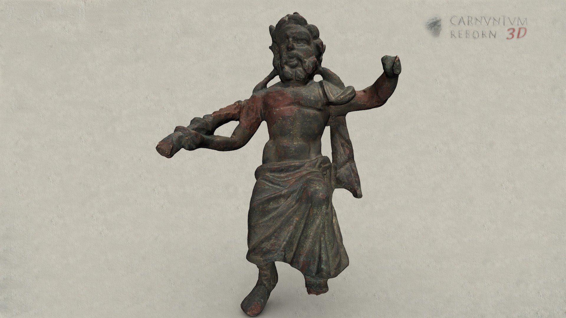 Statuette des Jupiter — Sketchfab embed 3D viewer