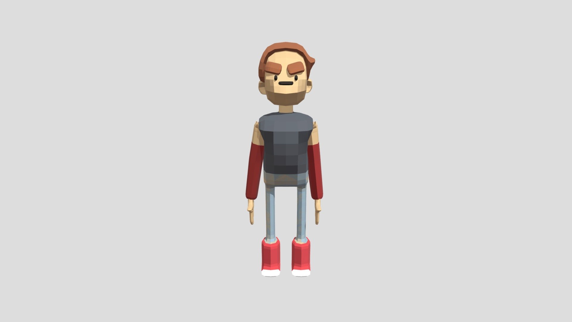 Ricky - Download Free 3D model by gibu_the_animator [399a0ef] - Sketchfab