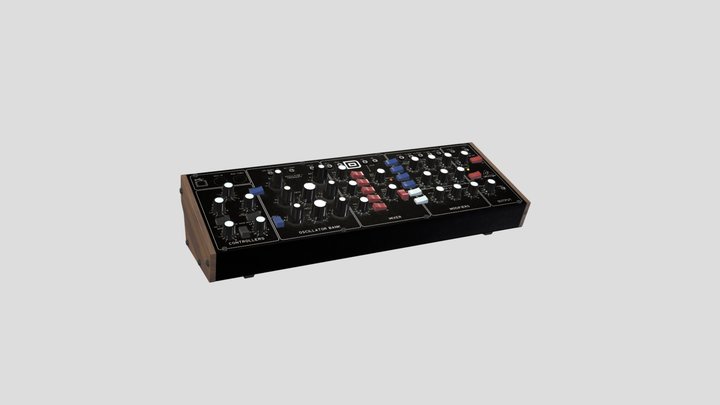 Behringer Model D 3D Model