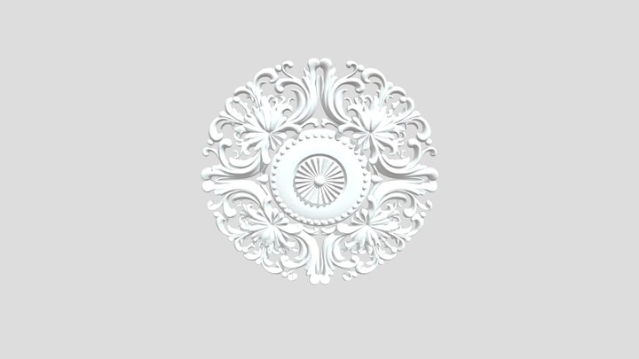 Mandala Elegance 3D Model