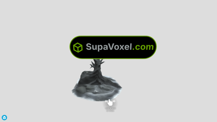 Dead Tree on Rock - Hunyuan3D vs SupaVoxel