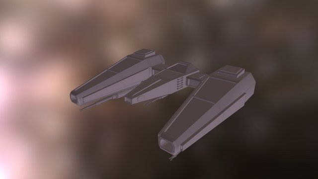 E-Wing Concept 3D Model