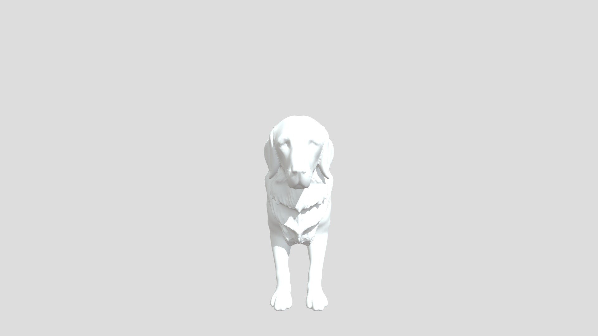 Golden Retriever - 3D model by Zurvanan [399c0b8] - Sketchfab