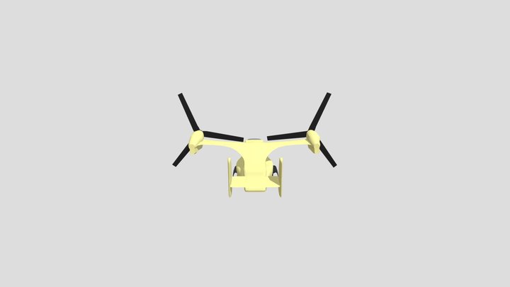 V-22 Osprey 3D Model