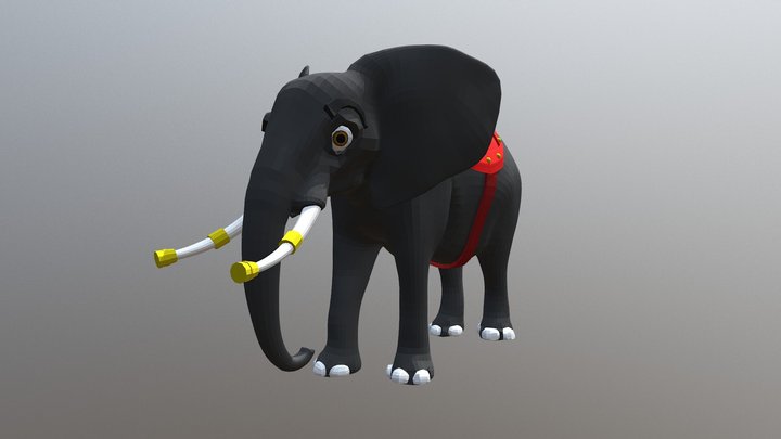 Elephant Test 3D Model