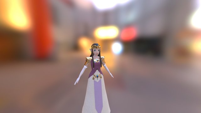 zelda 3D Model