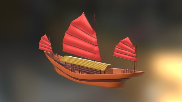 Barco 3D Model