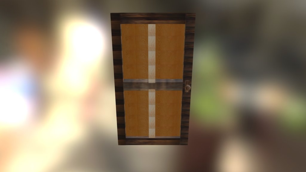 Wood door