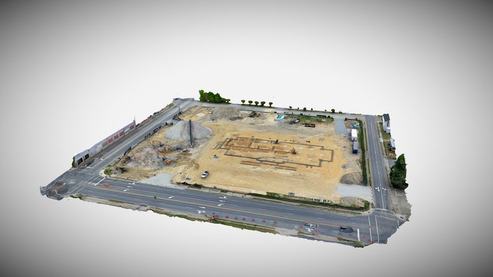Washington PD Construction Site April 30, 2022 3D Model