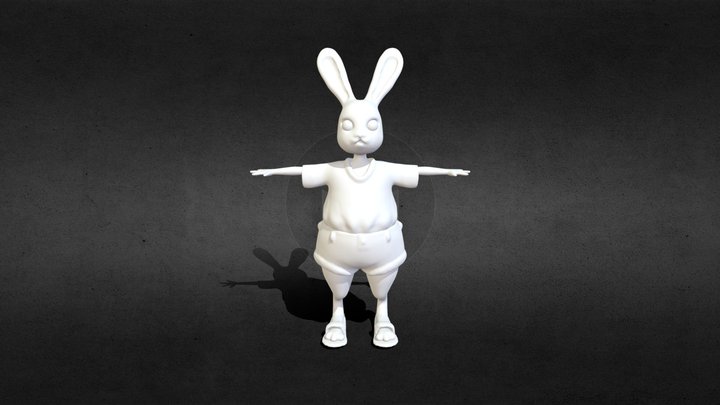 Bunny Girl 3D Model