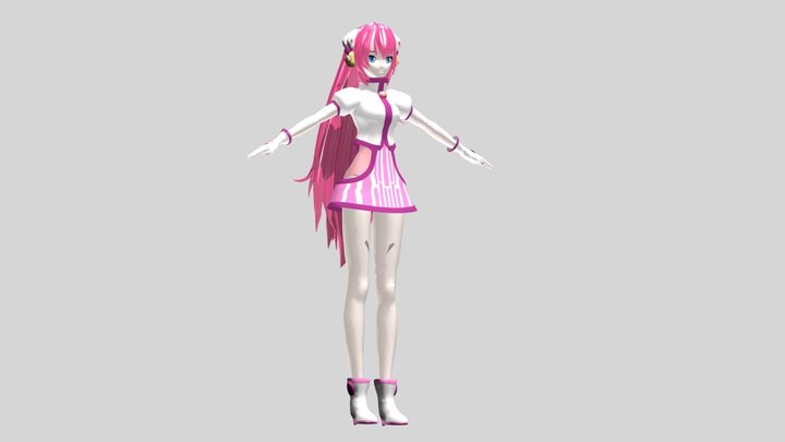 Megurine Luka Cyber Nation. – Free 3D Model STL