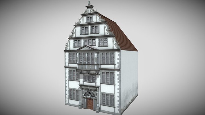Renaissance House, Paderborn, Germany 3D Model