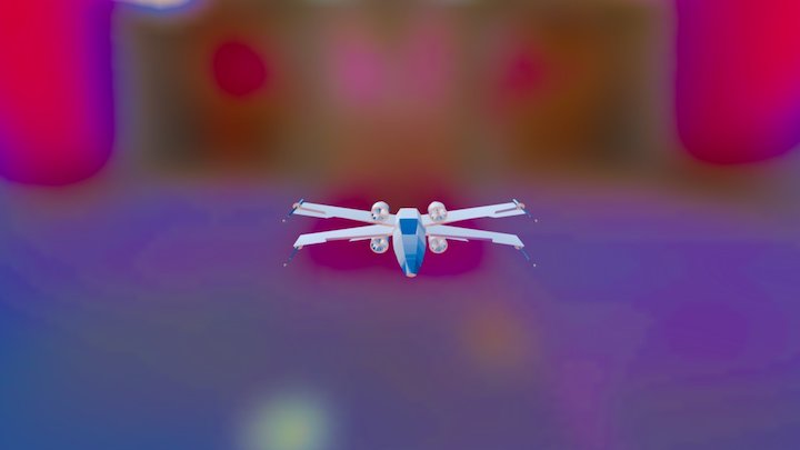 X-Wing Fighter 3D Model