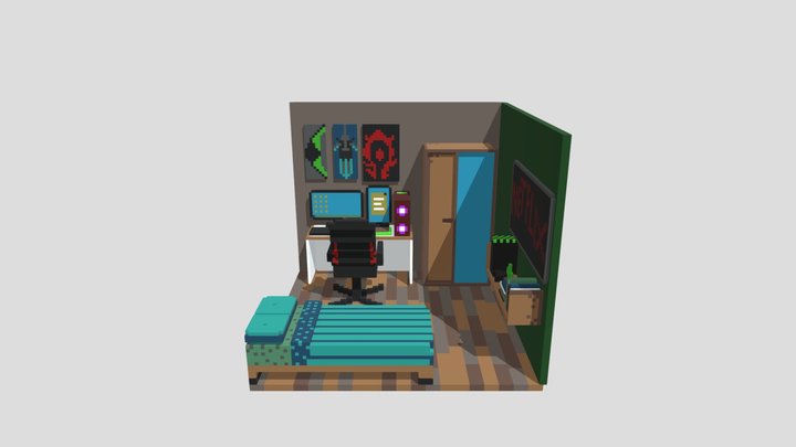 Cuarto 3D Model