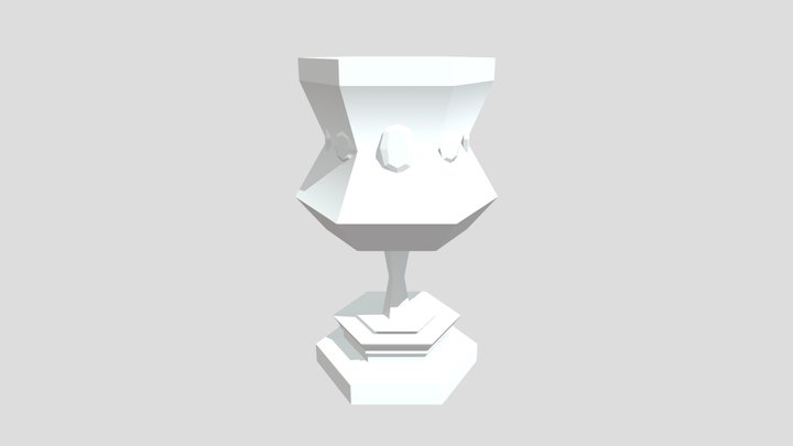 Low poly Chalice Cup