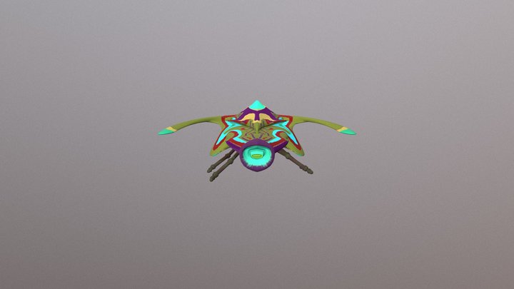 Spaceship 3D Model
