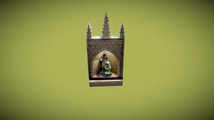 sagrada familia Pessebre 26 3D Model